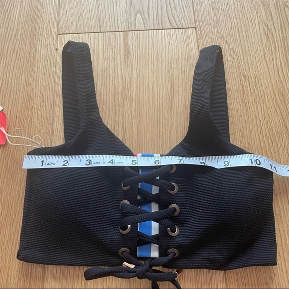 NWT Maaji Dazzling Rib 4- way reversible bikini top - S - Picture 8 of 12
